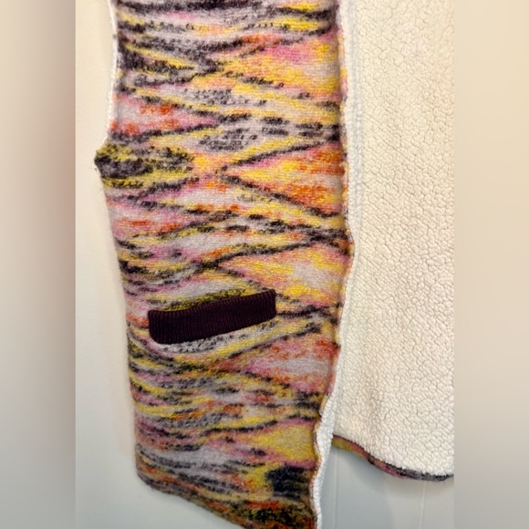 Free People Layer Up Oversized Wool Vest, Size S - Picture 7 of 11